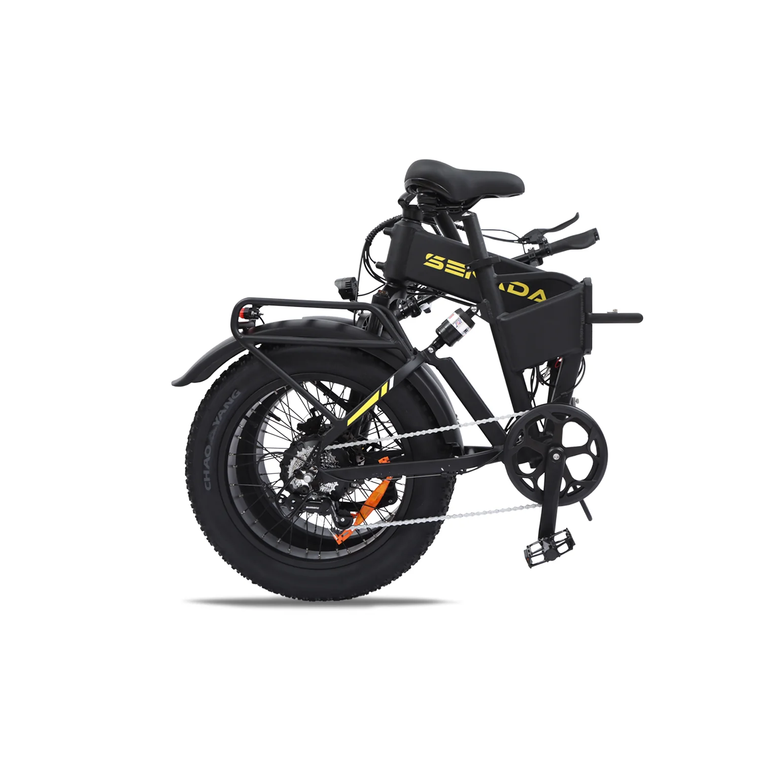 GLADIATOR Cargo Electric Bike | 750W 15Ah | Upgraded 48V 20" Fat Tire Beach Snow Electric Mountain Bike + Rear Rack & Fenders - Image 8